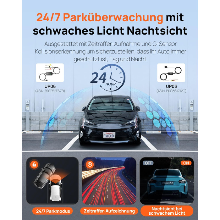 Відеореєстратор 70mai A410 Dual 2.5K + 1080P з GPS, Wi-Fi, HDR, нічним баченням та картою 64GB