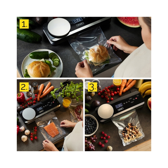 Автоматичний вакууматор для продуктів Yoer + Аксесуари + Ваги