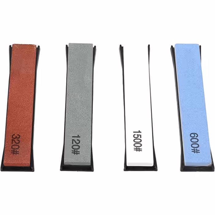 CWOVRS Sharpening Stones - Only Used For RC-002A Knife Sharpening System - 4-Piece Replacement Sharpening Stone Set - 120#, 320#, 600#, 1500#