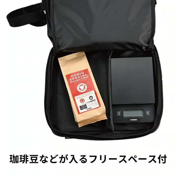 Кавомолка Hario V60 O-VMM-1-HSV з металу, 17 г, срібна, Made in Japan (з сумкою для перенесення)