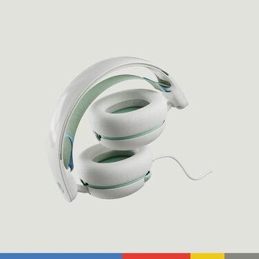 Skullcandy Grom Over-Ear навушники: 45 годин роботи від акумулятора, обмеження гучності, сумісність з iPhone, Android та Bluetooth - (Провідні, Білі)