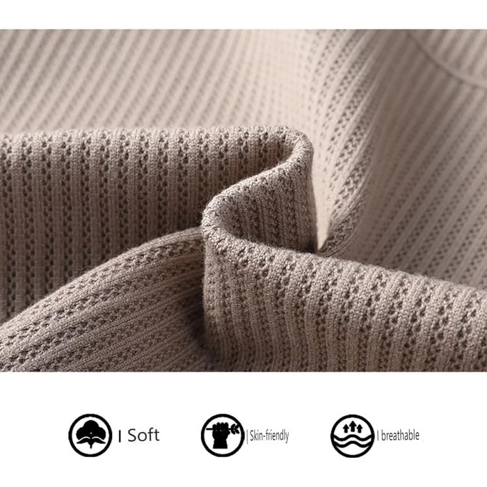 Чоловічий в'язаний жакет з ревером та довгими рукавами, з кишенями, бежевий, для осені