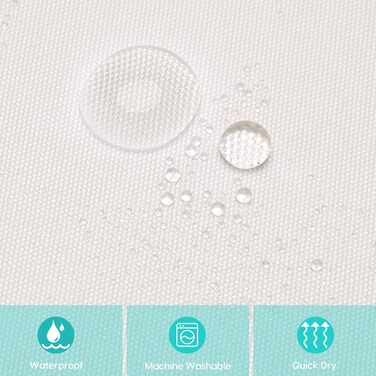 Шторка для душу Amaredom з квітковим малюнком для ванної кімнати, кольорові листки, комплект з гачками - 120x200 см