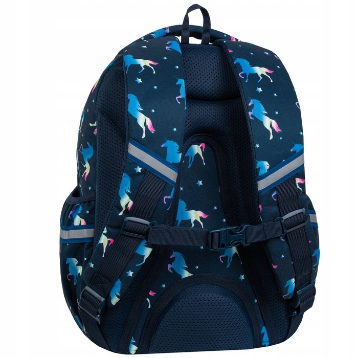 Шкільний багатосекційний рюкзак CoolPack, синій, 21 л