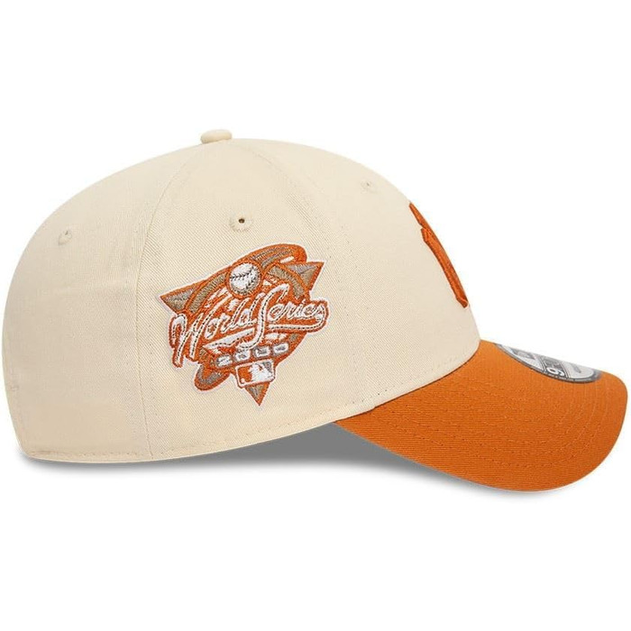 Кепка New Era New York Yankees MLB 75th World Series Sidepatch 9Forty Adjustable - stone/brown