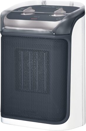 Електричний обігрівач Rowenta Instant Comfort Aqua SO6510F2: тихий, 1200-2400W, 2 режими, для ванної кімнати, сірий