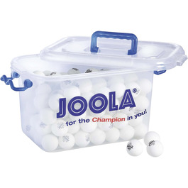JOOLA Sportco Table Tennis Table for SH Balls - 144 Piece Set, White