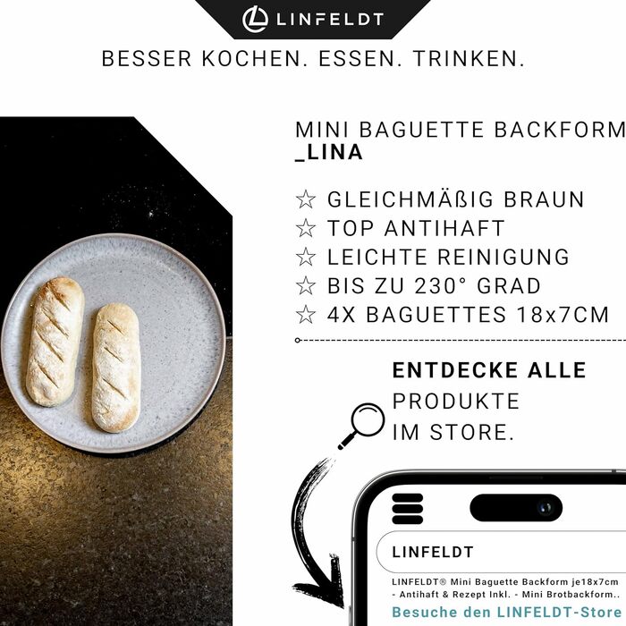 Форма для випікання тортів LINFELDT® Springform 28 см з антипригарним покриттям та знімним кільцем