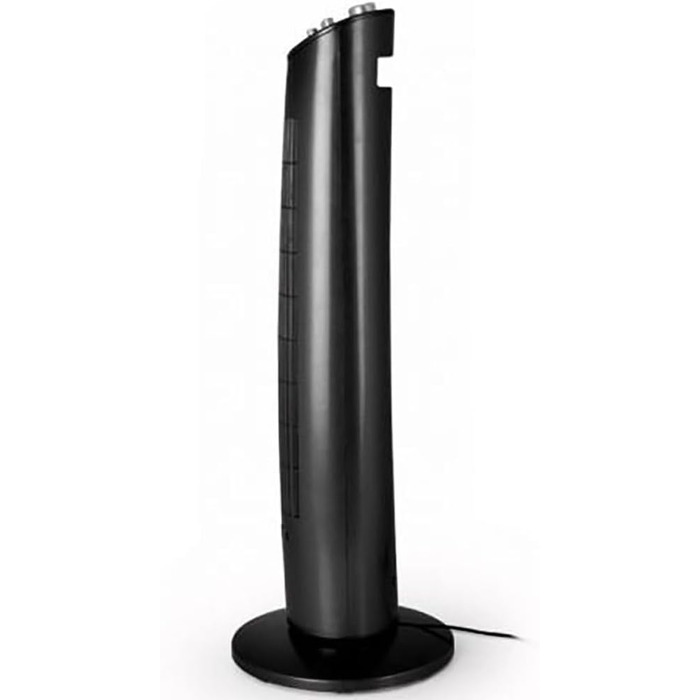 Турбовентилятор Orbegozo TW 0800 з таймером, відсіком для ефірних олій, 3 швидкості, поворотний, 60 Вт, чорний