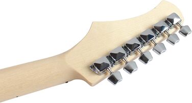 Дитячий електрогітарний набір YMC, 76.2 см, з підсилювачем 5 Вт, Gigbag, ремінь, кабель, струни, медіатори та ключ, Чорний