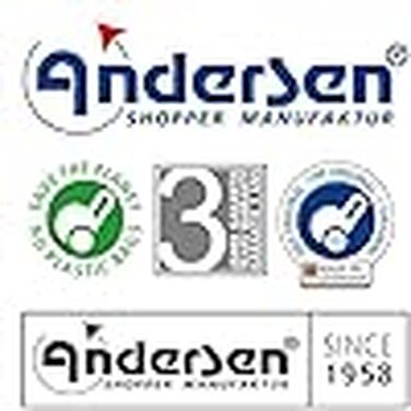 Сумка-візок для покупок з функцією підйому сходами ANDERSEN Scala Shopper Hera, синя