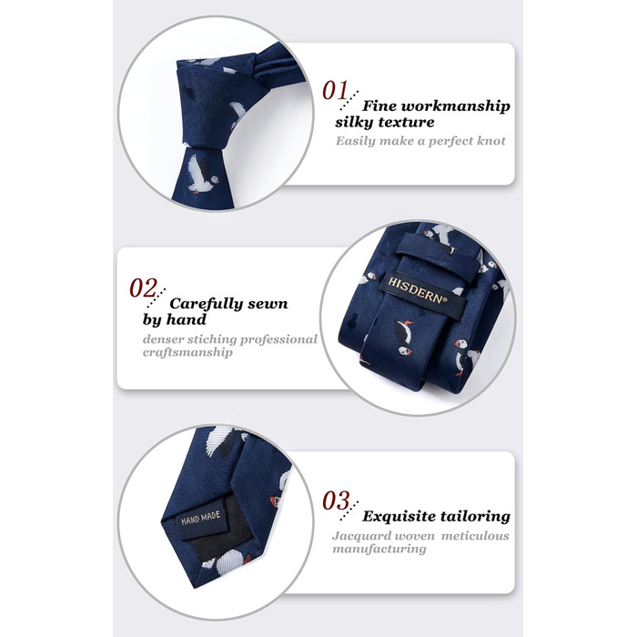 HISDERN Комплект краватки та нагрудного хустинки для чоловіків. Зелено-жовтий, класичний, для весілля, бізнес-стиль