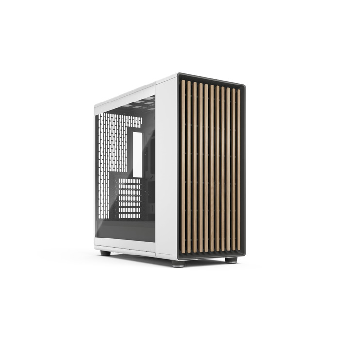 Корпус ПК Fractal Design Meshify 2 XL Charcoal Black TG Clear: скло, Walnussholz, 140mm вентилятори, USB Type-C, ATX Mid-Tower