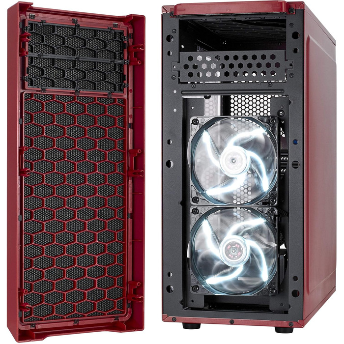 Корпус ПК Fractal Design Focus G Black - Midi Tower з боковим склом для ігрового ПК (High End)