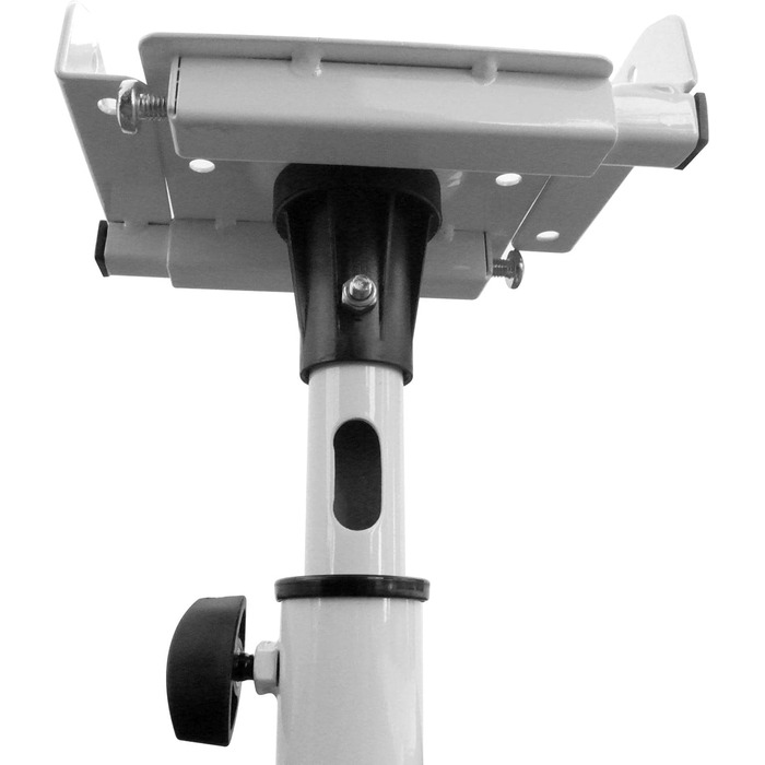 Металеві підставки для колонок (2 шт) - регульовані, з кабельною організацією, білий, модель BS16W