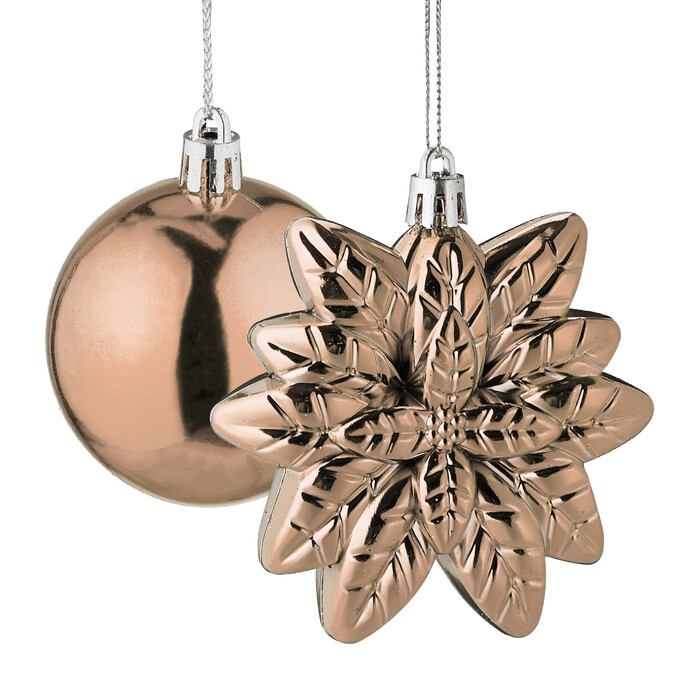 Relaxdays Set of 100 Christmas Baubles