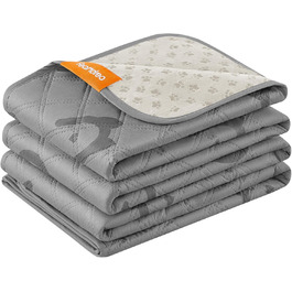 Водонепроникний килимок для собак Feandrea, 178x76 см, захист для авто/дивану, машинне прання, антиковзаюча підкладка, стеганий дизайн, тауновий сірий (XL 208x132 см)