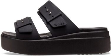 Crocs Brooklyn Buckle Wedge сандалі жіночі чорні 38/39 EU