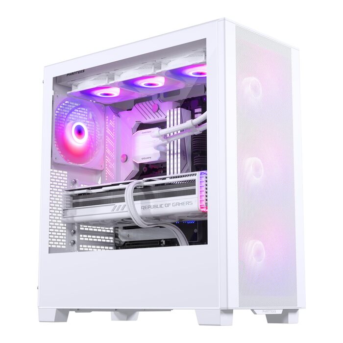 Корпус для ПК Phanteks XT Pro Ultra, загартоване скло, D-RGB підсвітка, білий/чорний