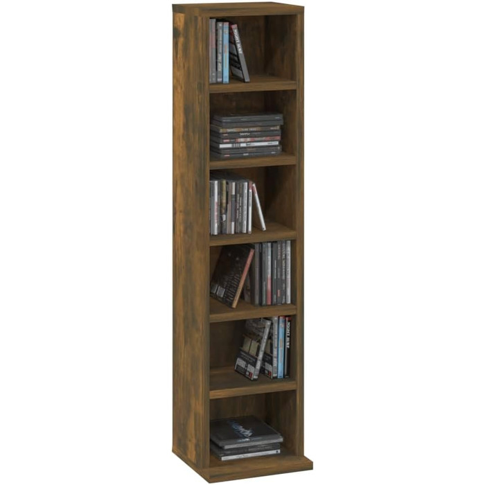 vidaXL CD Rack with Ample Storage