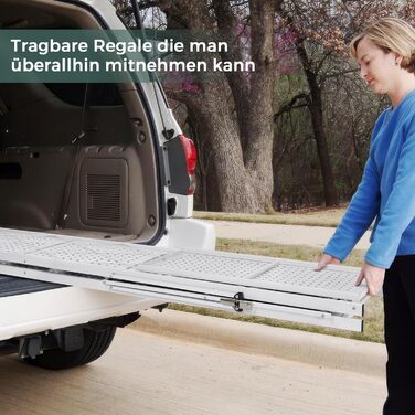 Deanic 5-Tier Folding Heavy-Duty Shelf