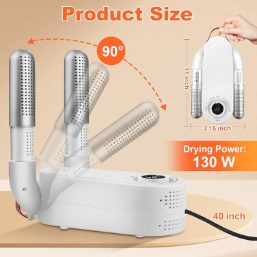 Електричний сушильник для рукавичок Boxhandschuh Trockner з таймером, швидким сушінням та антибактеріальним ефектом