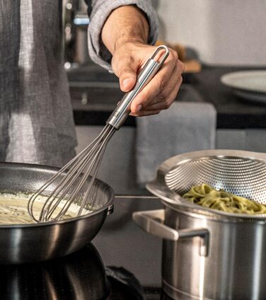 Вінчик кухонний ZWILLING Pro 28 см, нержавіюча сталь 18/10, з силіконовим покриттям, сріблястий
