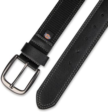 Чоловічий шкіряний ремінь Dickies з тисненням