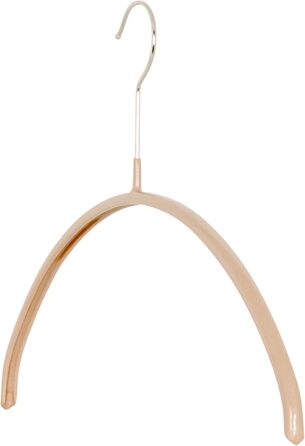 MAWA Children's Clothes Hangers, 10-Piece Set, Space-Saving and Non-Slip Top Hangers for T-Shirts and Sweaters, 360° Swivel, High-Quality Non-Slip Coating, 30 cm, Black