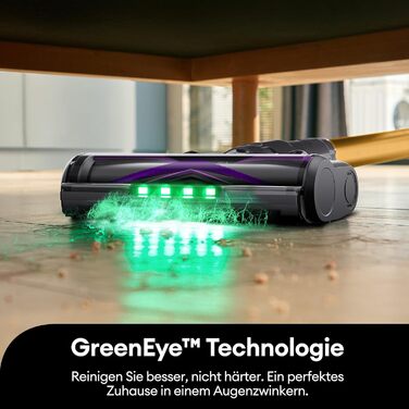 Бездротовий акумуляторний пилосос Ultenic U20, 55000Pa, 600W, 60 хвилин, GreenEye, Anti-Tangle, для твердих поверхонь, килимів, шерсті тварин