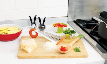 Солемолка Chef'n SaltBall з керамічним механізмом, пластикова, чорна/прозора, для спецій