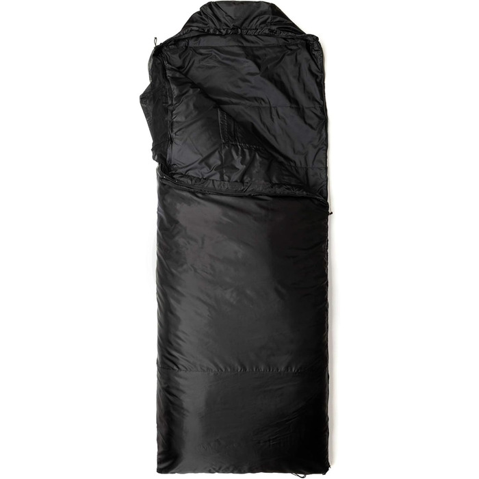 Сумка-мішок Snugpak Jungle Bag, чорний спальний мішок з блискавкою зліва