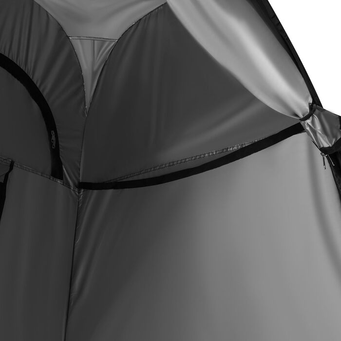 4-in-1 Pop-Up Camping Shower Tent | Portable Privacy Toilet Tent - Waterproof Black Shower & Changing Tent with Carry Bag & Accessories | 190x110x110 cm