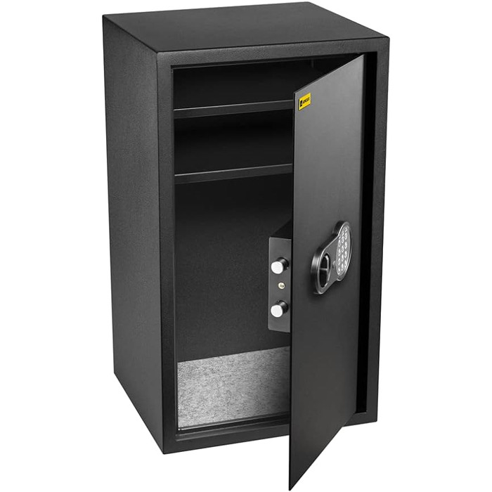 Міцний сейф HomeSafe HV24E з електронним замком: для дому, документів, грошей, прикрас, ноутбука (20x44x38 см)