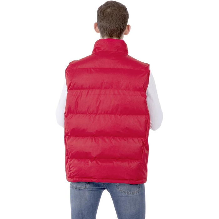 Чоловіча жилетка Trespass з утеплювачем, сіра (fint), червона (3XL)