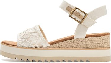 Пантолети жіночі TOMS Diana Egret Floral Crochet 41 EU - Стильні босоніжки з квітковим візерунком