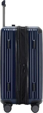 Замок для валізи TSA, набір валіз, дорожній набір, валіза з жорстким корпусом (темно-синій, великий кофр)