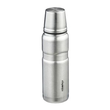 Relaxdays Drinking Bottle with Cup 500 ml