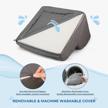 Сходинка для собак, 2 сходинки, 30 см, для маленьких собак та котів, миється, неслизька, сіра