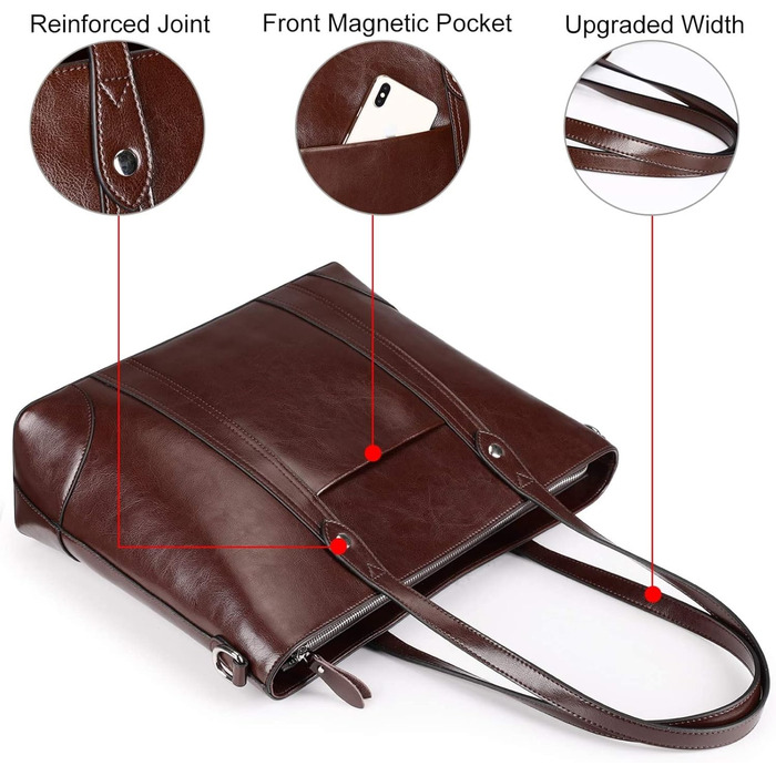 Сумка жіноча S-ZONE для ноутбука 15.6