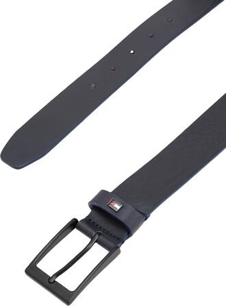 Чоловічий шкіряний ремінь Tommy Hilfiger Layton AM0AM13016, синій (Space Blue)