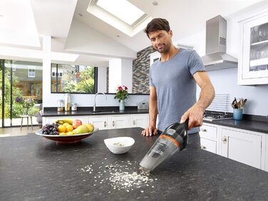 Ручний бездротовий пилосос BLACK+DECKER Dustbuster 3.6V NVC115JL-QW білий (чорний)