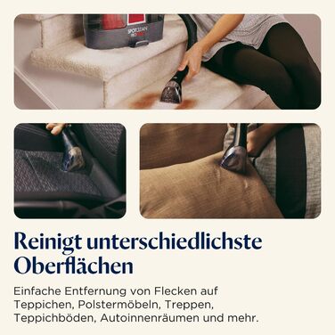 BISSELL SpotClean ProHeat: Професійний мийкий пилосос для килимів та оббивки з HeatWave технологією