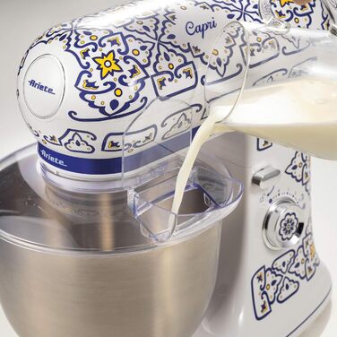 Ariete Stand Mixer 1588, Capri blue and white