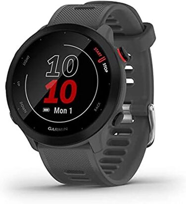 Garmin Forerunner 55 Monterra Grey - GPS-годинник для бігу та фітнесу, 010-02562-13
