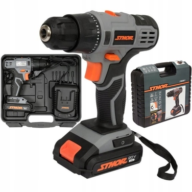 Акумуляторний шуруповерт Sthor 20 V 78081