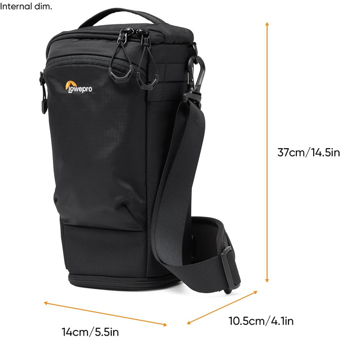 Lowepro ProTactic TLZ 75 Slim AW III: Сумка для камери (4.5 л, 37x10.5x14 см) - для бездзеркальних/DSLR камер з об'єктивом, фотограф/відеооператор