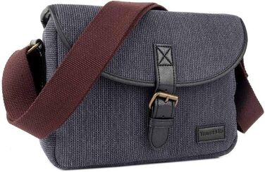 Сумка для камери Neuleben: Vintage Messenger для DSLR/SLR (Dunkelblau)