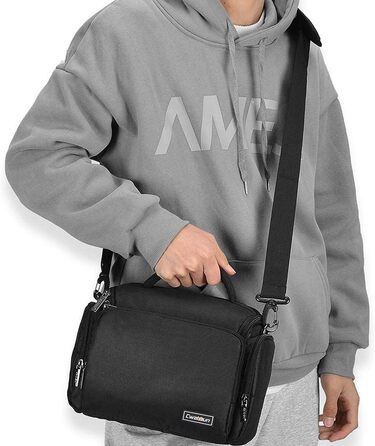 Чохол для камери сумісний з Canon, Nikon, Sony: водонепроникний, компактний, чорний