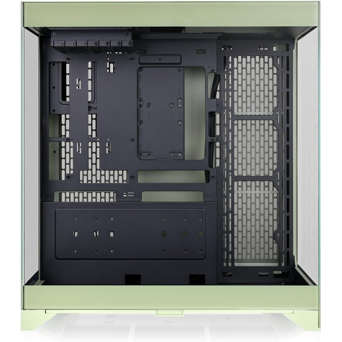 Корпус для ПК Thermaltake CTE E550 TG ATX/E-ATX, двокамерний дизайн, загартоване скло, підтримка радіаторів до 420 мм, Matcha Green